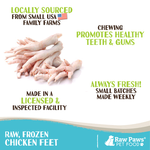 Chicken Feet for Dogs, 2 lbs