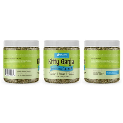 Kitty Ganja Natural Loose Leaf Catnip for Cats, 1 oz