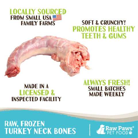 Turkey Necks for Dogs, 2 ct