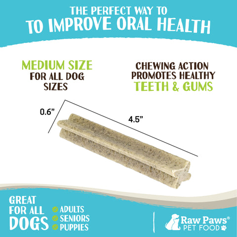 Dental Chews for Dogs, Medium Size - Mint Flavor, 26 oz