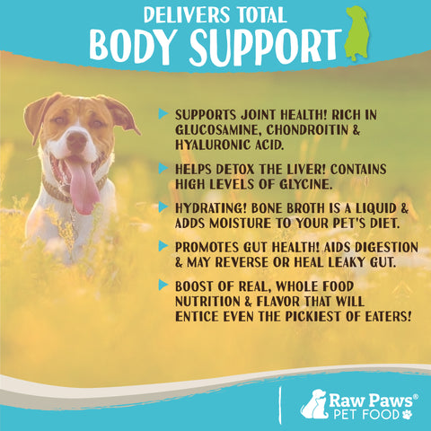 Beef Bone Broth Supplement Powder for Dogs & Cats, 6 oz