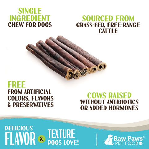 Beef Collagen Sticks for Dogs - 6-inch, 10 ct