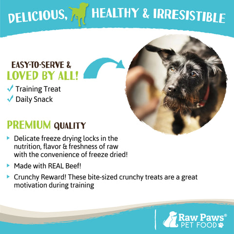 Freeze Dried Beef Liver Treats for Dogs & Cats, 8 oz