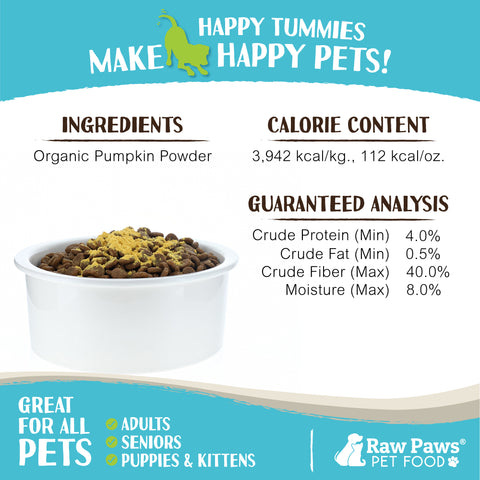 Boost Organic Pumpkin Powder Pet Food Topper, 3 oz