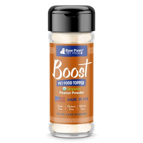 Boost Organic Peanut Powder Pet Food Topper, 3.2 oz