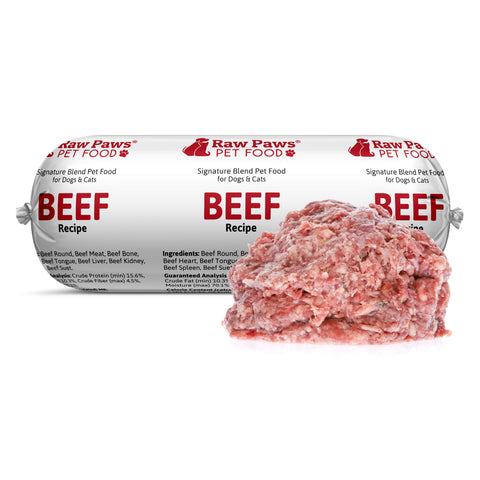 Signature Blend Pet Food for Dogs & Cats - Beef Recipe, 1 lb