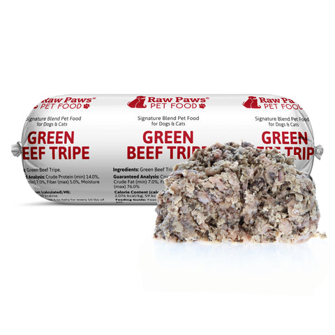 Signature Green Beef Tripe for Dogs & Cats, 1 lb