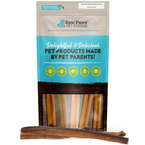 Jumbo Bully Sticks - 12-inch, 5 ct