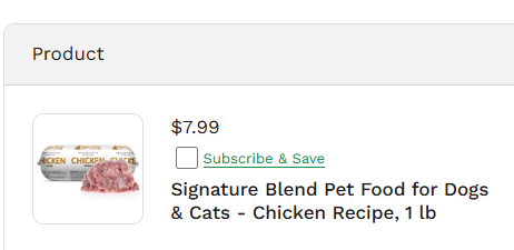 Step 1: Select your product