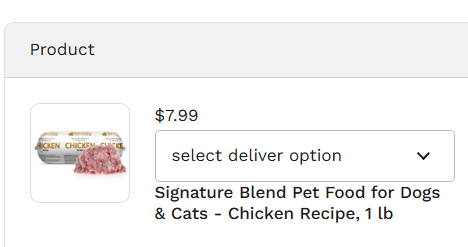 Step 2: Choose delivery frequency