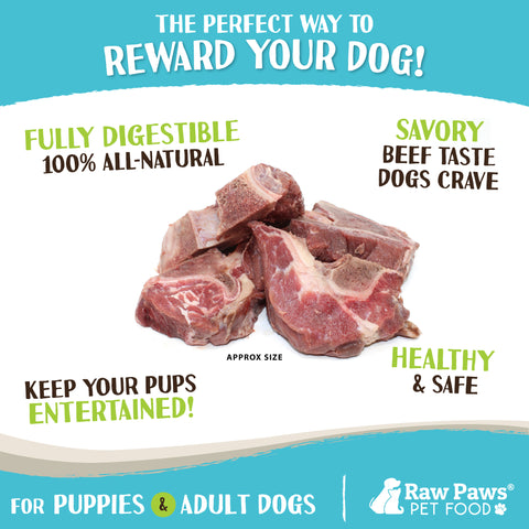 Meaty Beef Bones for Dogs, 2 lbs